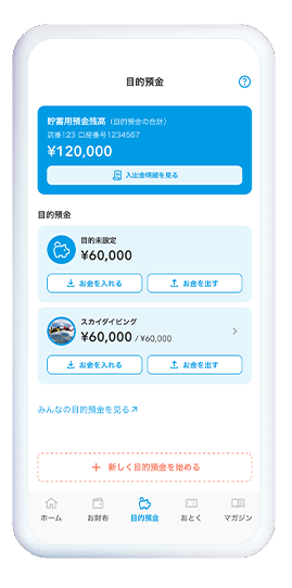 STEP6 目的預金作成
